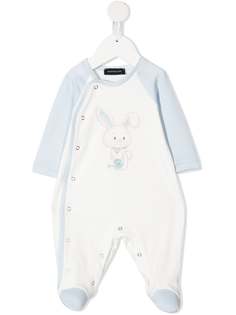 Monnalisa bunny print cotton pajamas
