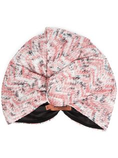 Missoni abstract knit turban