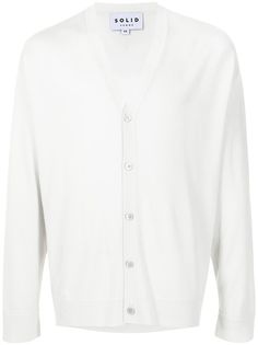 SOLID HOMME кардиган с V-образным вырезом