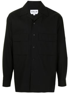 SOLID HOMME рубашка с длинными рукавами