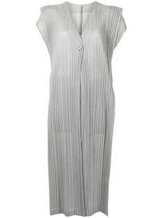 Pleats Please Issey Miyake плиссированный жилет