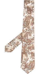 Kiton галстук с абстрактным узором