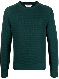 Z Zegna фактурный джемпер с длинными рукавами