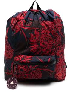 adidas by Stella McCartney рюкзак с кулиской и цветочным узором