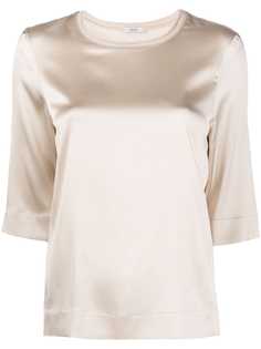 Peserico блузка с круглым вырезом
