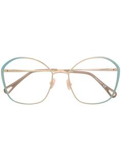 Chloé Eyewear очки в массивной оправе