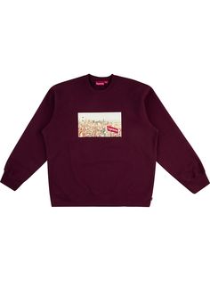 Supreme толстовка с принтом Aerial