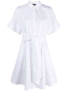 Emporio Armani платье-рубашка с завязками