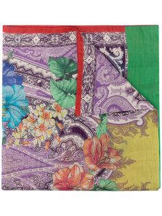 Etro шарф с принтом пейсли