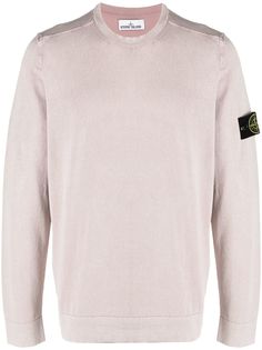 Stone Island джемпер с нашивкой-логотипом