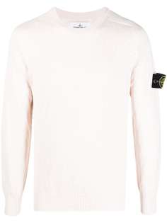 Stone Island джемпер с нашивкой-логотипом