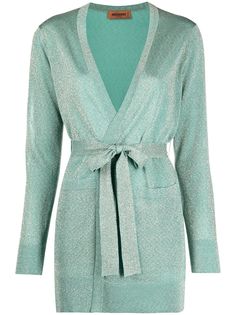 Missoni трикотажный кардиган с эффектом металлик