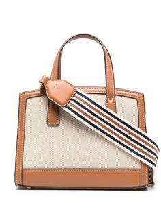 Tory Burch плетеная сумка-тоут с логотипом