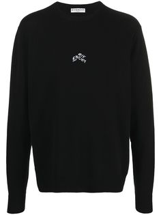 Givenchy кашемировый джемпер с логотипом