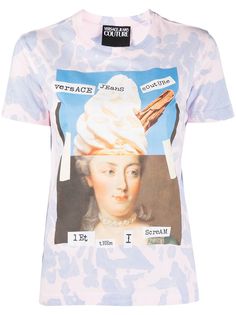 Versace Jeans Couture футболка с графичным принтом