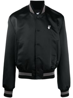 Off-White куртка-бомбер с логотипом