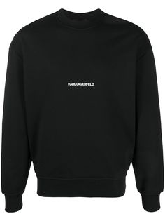 Karl Lagerfeld толстовка с круглым вырезом и логотипом