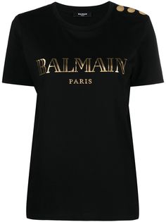 Balmain футболка с логотипом