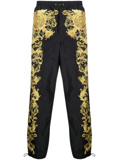 Versace Jeans Couture спортивные брюки с принтом Barocco