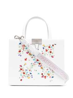 Off-White каркасная сумка с логотипом Floral Arrows