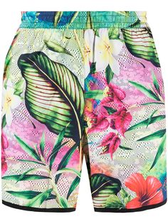 adidas плавки-шорты с цветочным принтом