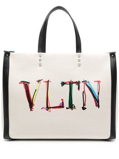 Valentino сумка-тоут с логотипом