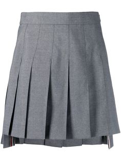 Thom Browne юбка мини с плиссировкой