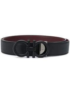 Salvatore Ferragamo двусторонний ремень Gancini