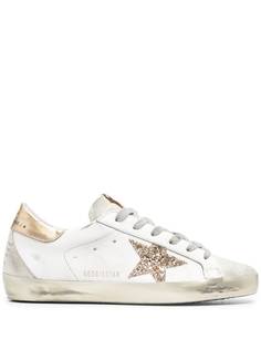 Golden Goose кеды Super-Star с блестками