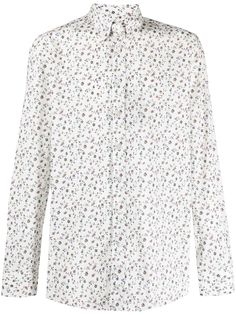 Etro floral-print long-sleeved shirt