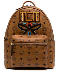 MCM рюкзак с вышивкой и логотипом