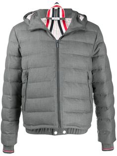 Thom Browne саржевый пуховик
