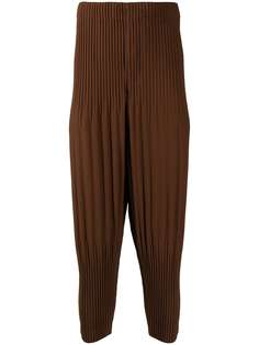 Homme Plissé Issey Miyake зауженные плиссированные брюки