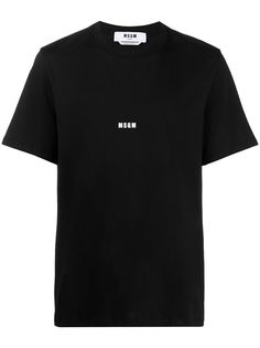 MSGM футболка с короткими рукавами и логотипом