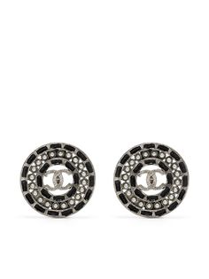 Chanel Pre-Owned серьги-клипсы 2018-го года с искусственным жемчугом