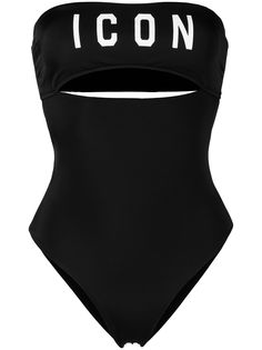 Dsquared2 купальник Icon с вырезами