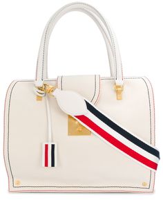 Thom Browne сумка-тоут Mrs. Thom с контрастной строчкой