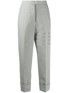 Thom Browne прямые брюки с полосками 4-Bar