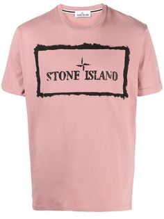 Stone Island футболка с логотипом