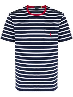 Polo Ralph Lauren полосатая футболка с короткими рукавами