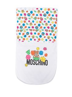 Moschino Kids конверт с принтом Teddy Bear