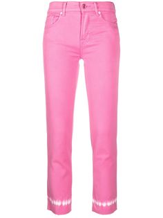 7 For All Mankind укороченные джинсы скинни
