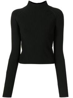Dion Lee топ в рубчик с открытой спиной