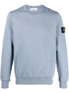 Stone Island толстовка с нашивкой