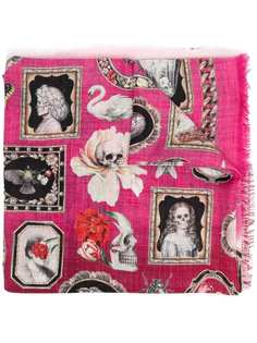 Alexander McQueen шаль Curiosities