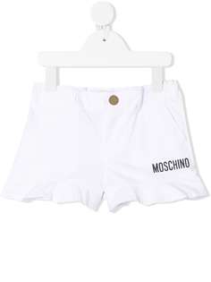 Moschino Kids короткие шорты с оборками