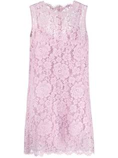Dolce & Gabbana кружевное платье-трапеция