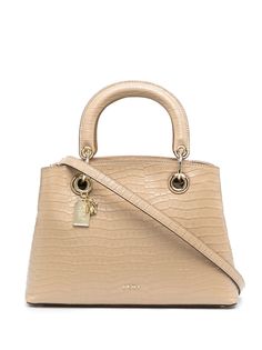 DKNY сумка-сэтчел Tonny с тиснением под крокодила