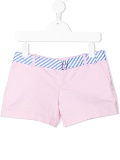 Polo Ralph Lauren шорты в полоску с поясом