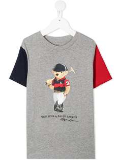 Ralph Lauren Kids футболка с принтом Polo Bear